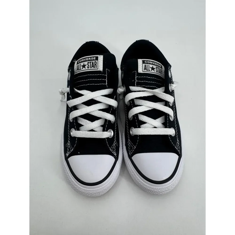 Converse Chuck Taylor Madison Low Sneakers Kids Size 1 Black Kids Classic Canvas